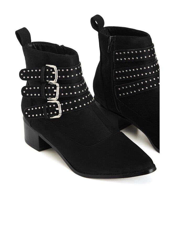 WIDE FIT Bexley Ankle Boot - black, BLACK, alternate image number null