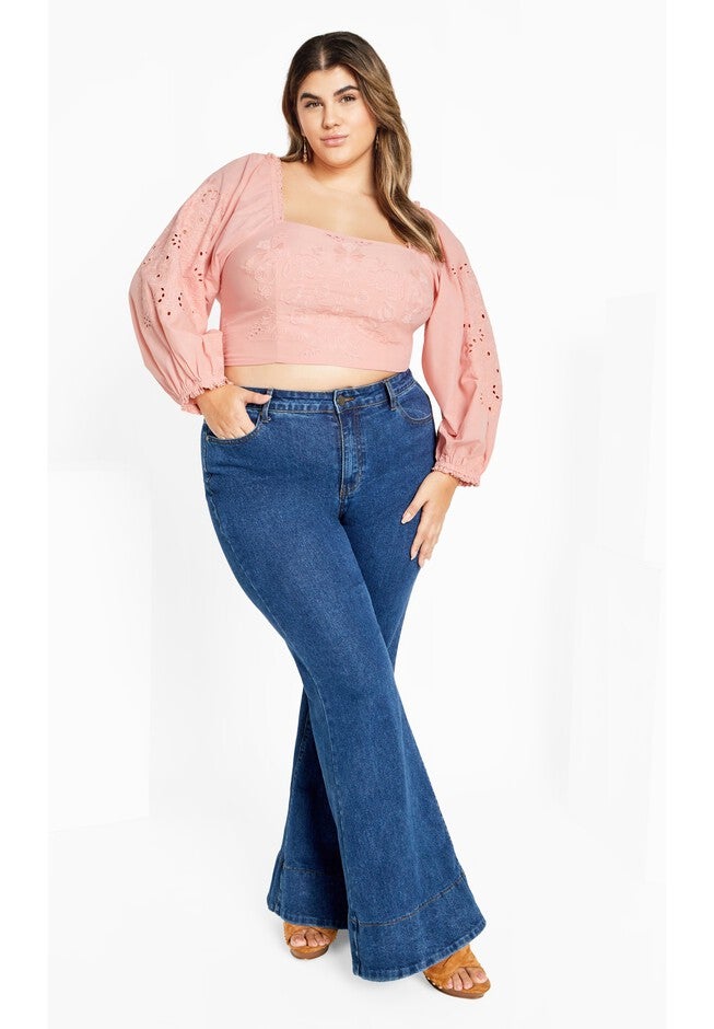 Willow Top - peachy, PINK, on-hover image number 1