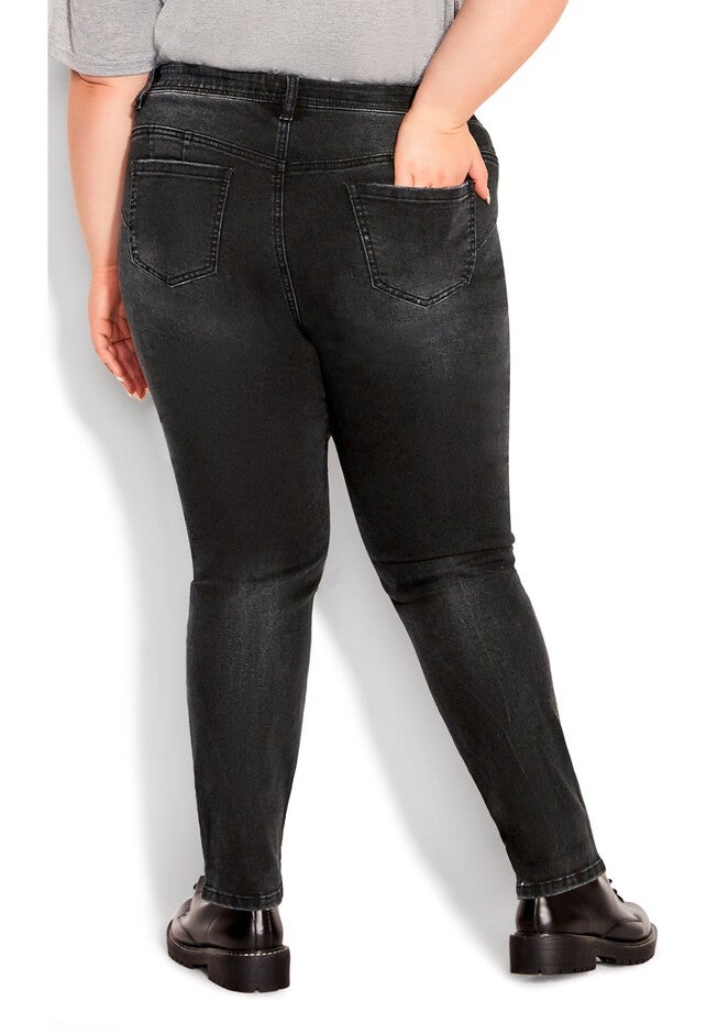 Status Skinny Jean, WASHED BLACK, alternate image number null