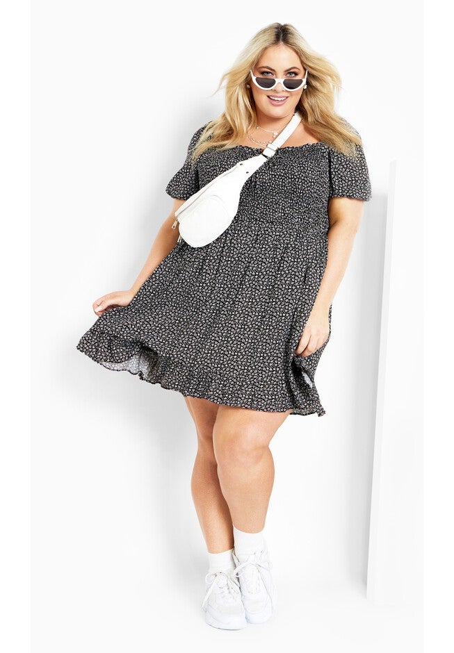 DRESS DARLING S/S, BLACK, hi-res image number null