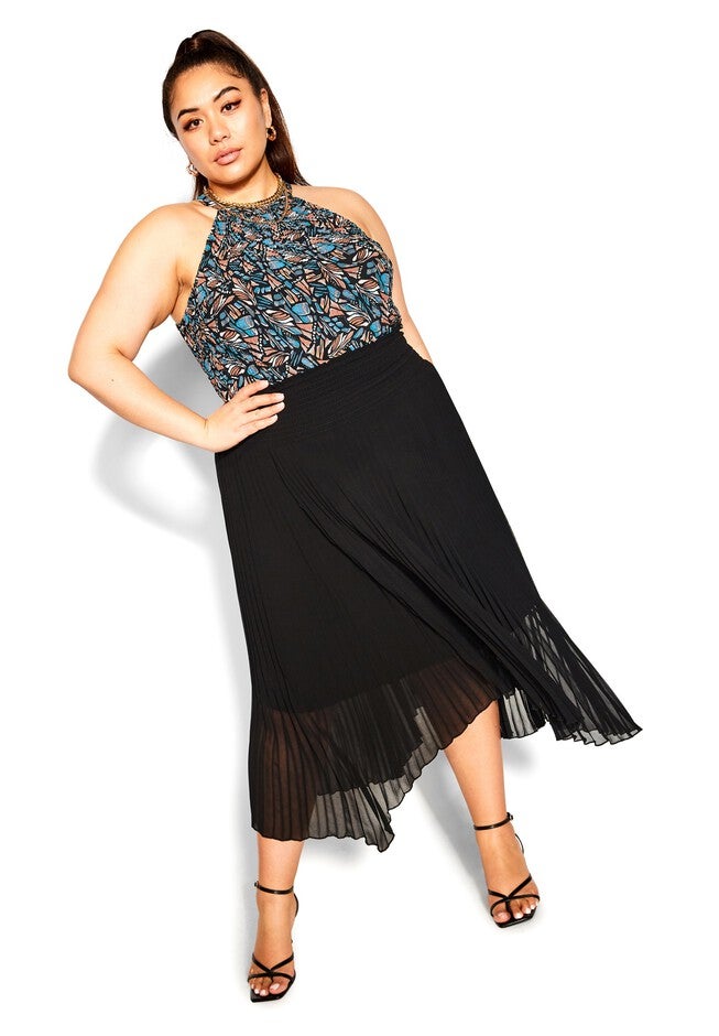Natalie Skirt - black, BLACK, on-hover image number null