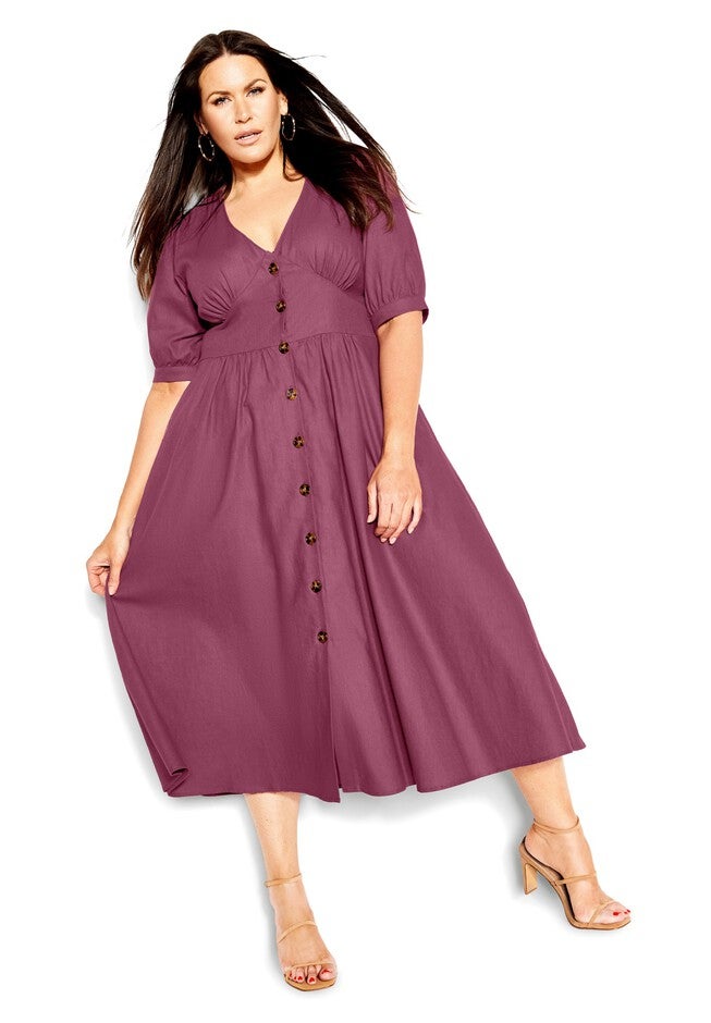 Sunset Stroll Dress - roseberry, PURPLE, alternate image number null