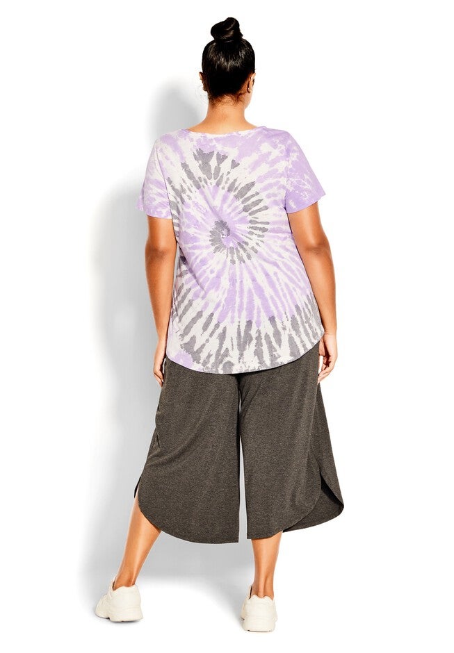 Miya Tie Dye Top, LILAC, on-hover image number 1
