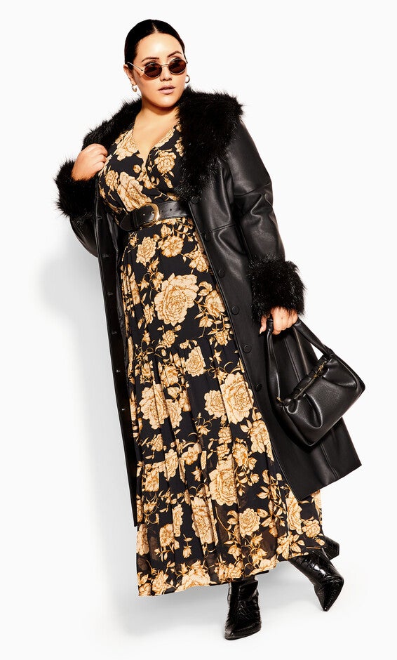 Spanish Romance Coat - black, BLACK, alternate image number 3
