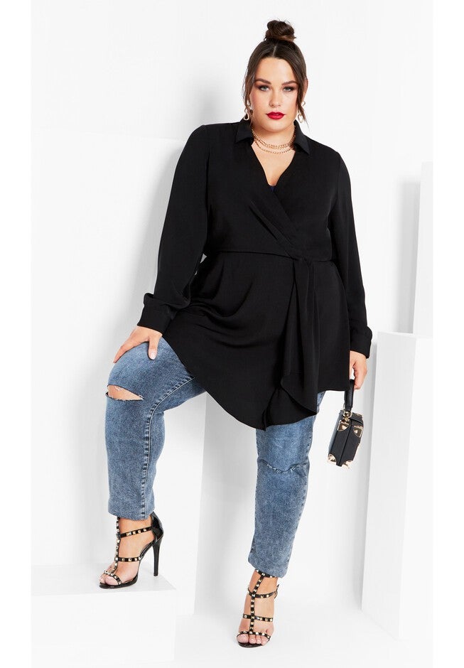 Olivia Tunic - black, BLACK, alternate image number 2