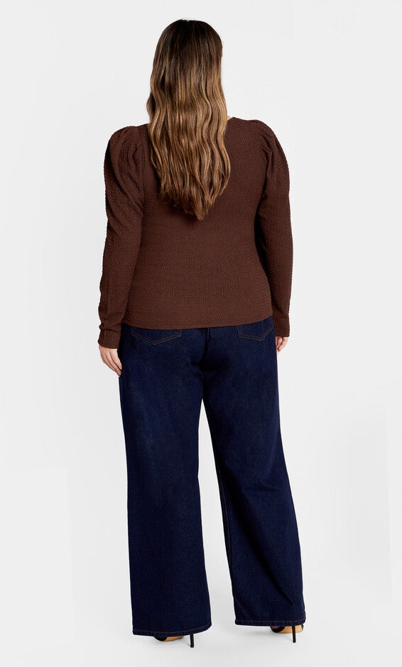 Mysteria Top - chocolate, BROWN, alternate image number null