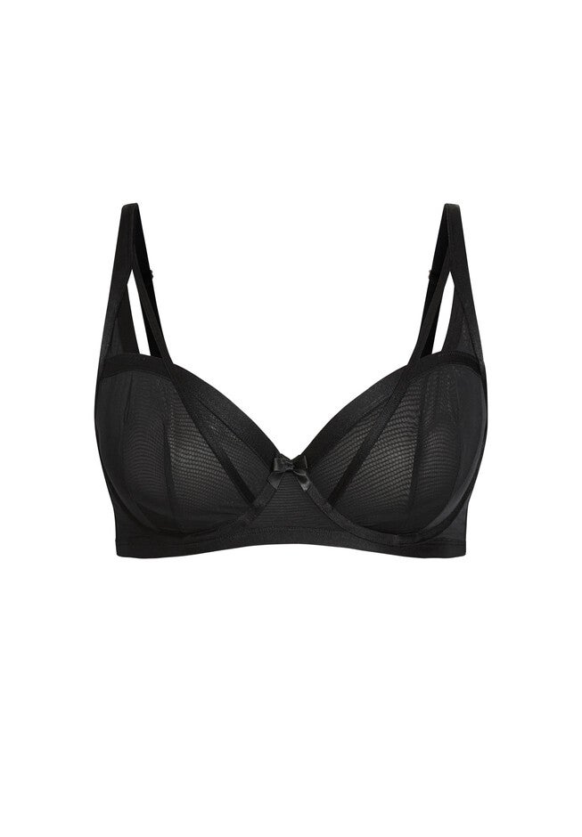 Electra Underwire Bra - black, BLACK, alternate image number 3