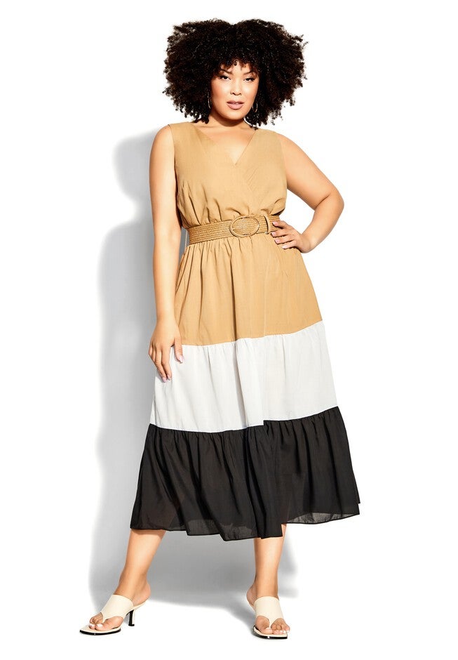 Cynthia Dress - natural, BEIGE, on-hover image number null