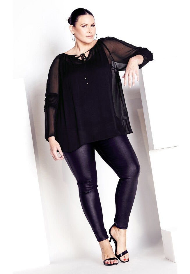 Romantic Blouse, BLACK, hi-res image number 0