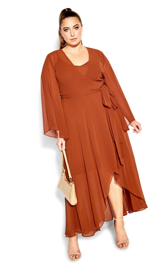 Fleetwood Maxi Dress - ginger, GINGER, hi-res image number 0