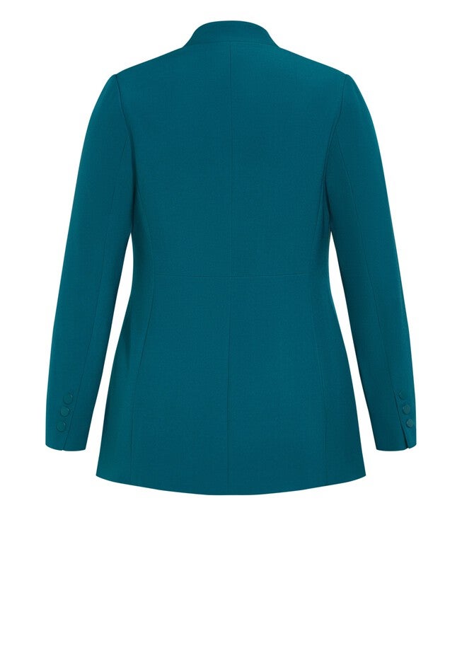 Hannah Jacket - teal, GREEN, alternate image number null