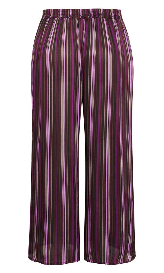 Willow Stripe Pant - plum, PURPLE, alternate image number 5