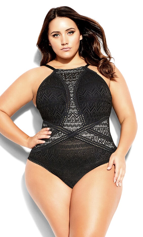 Nuria 1 Piece - black, BLACK, hi-res image number 0