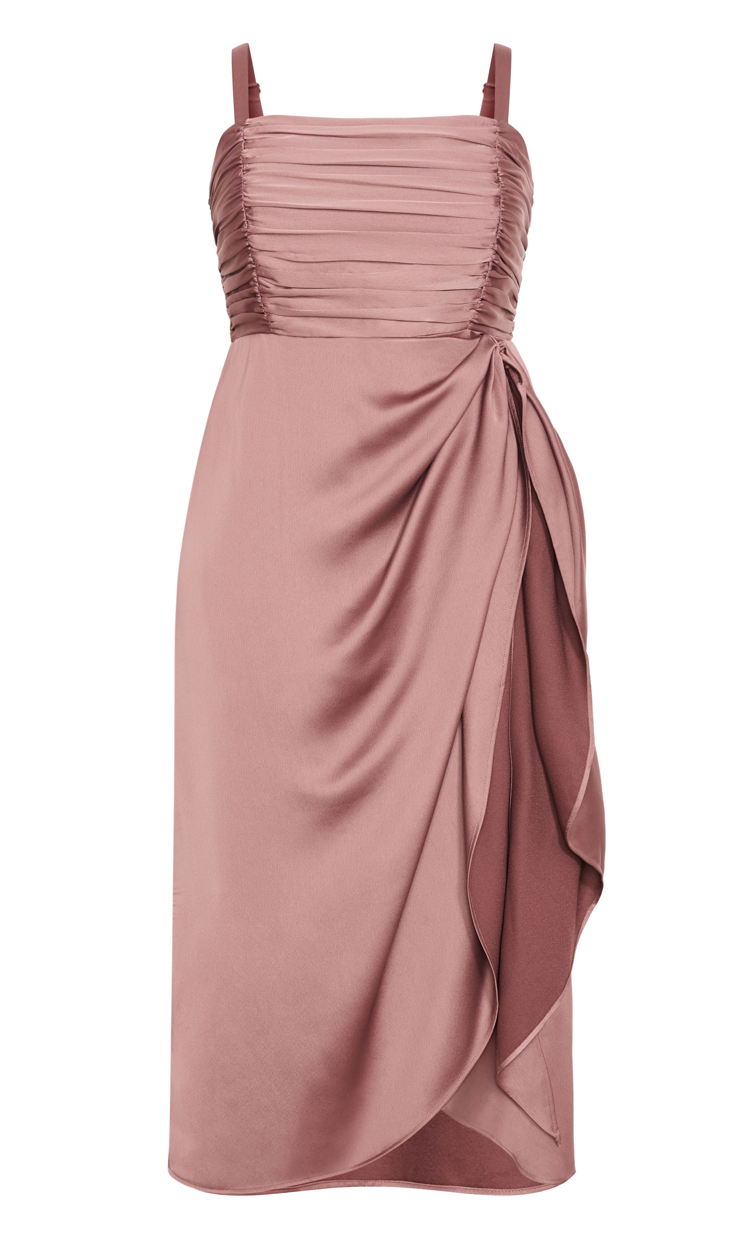 Ania Dress - antique rose, PINK, alternate image number 4