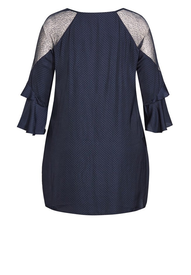 Margot L Tunic, NAVY, alternate image number null
