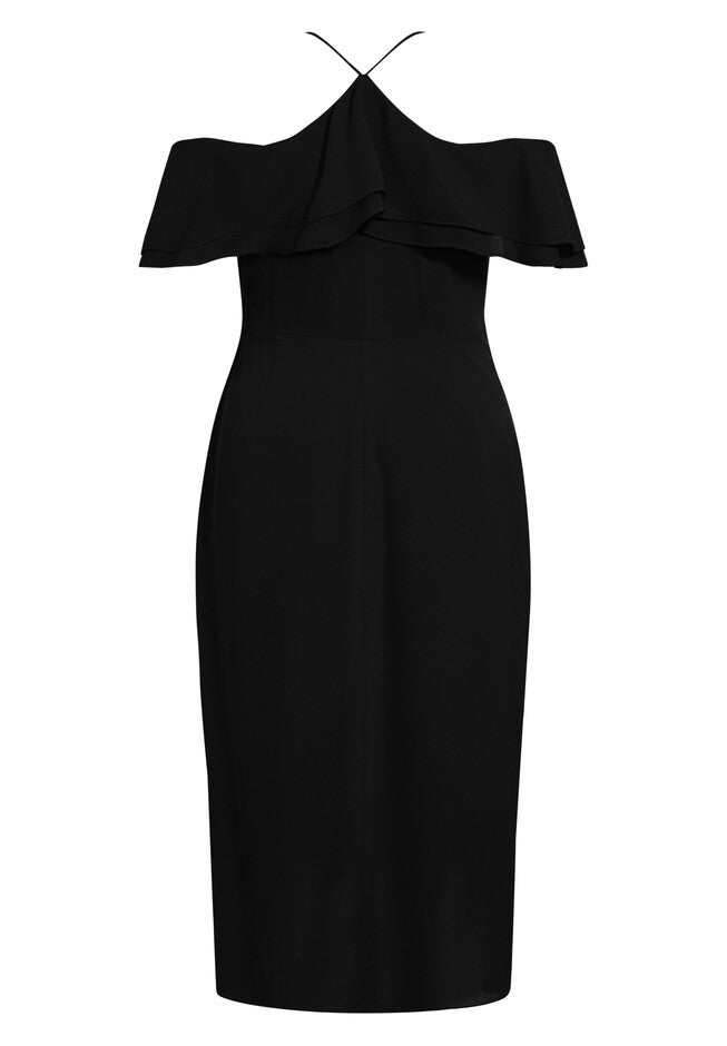 Elegant Maxi Dress - black, BLACK, alternate image number 2