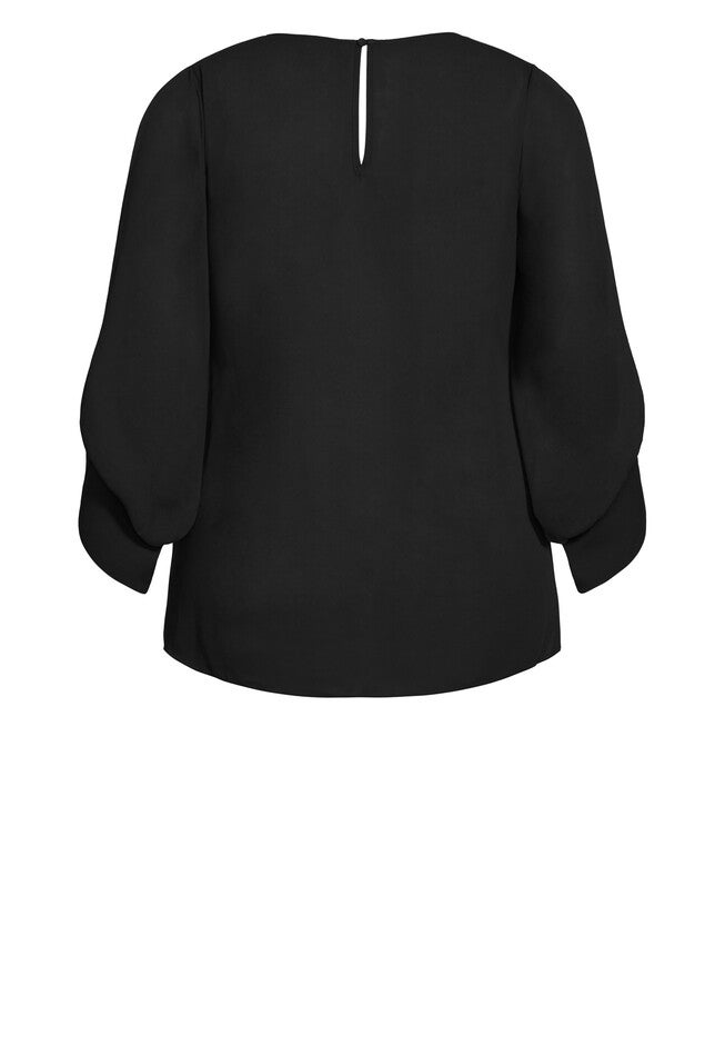 Sexy Peekaboo Shirt - black, BLACK, alternate image number 5
