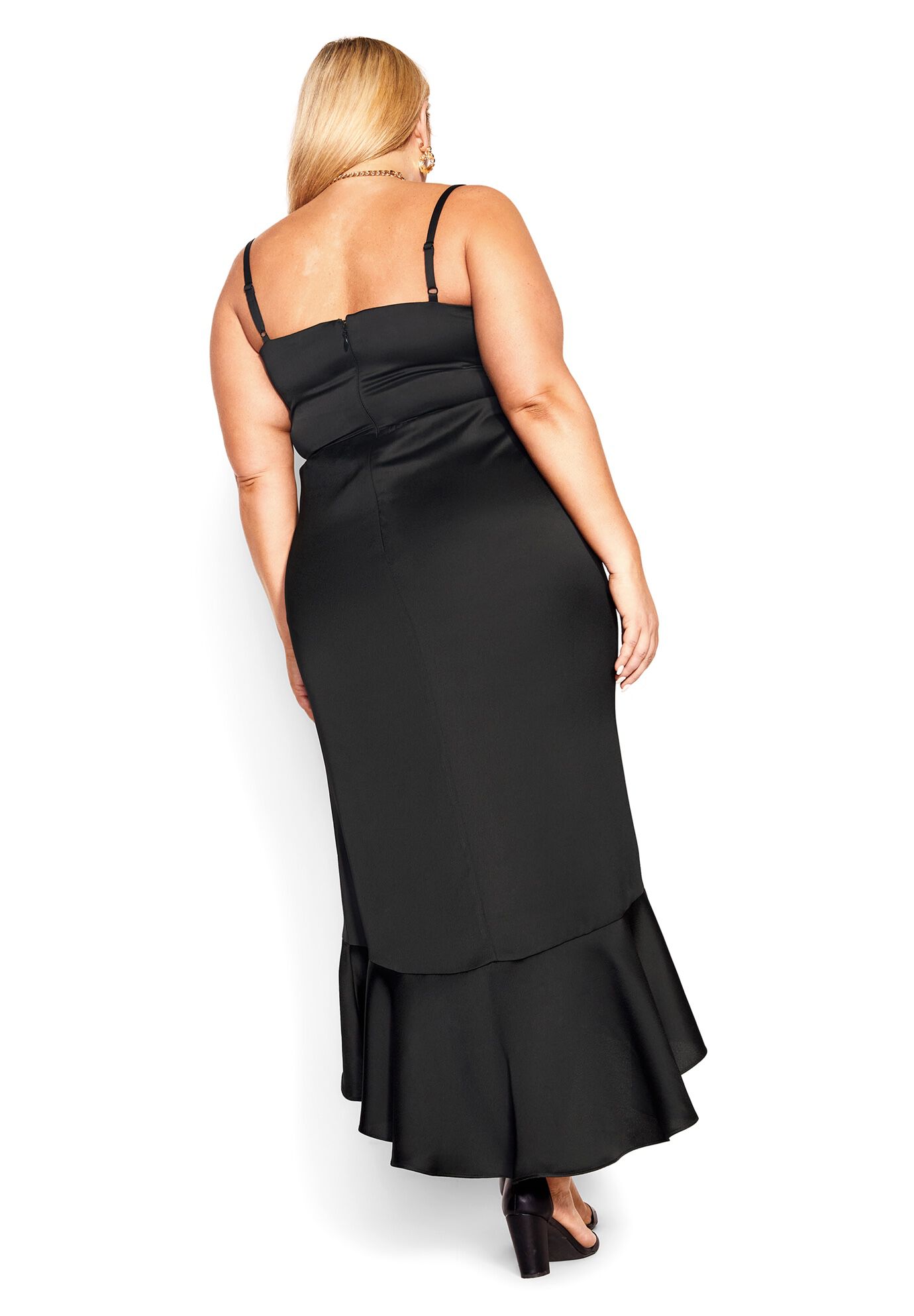 As ruffles ripple maxi dress new arrivals