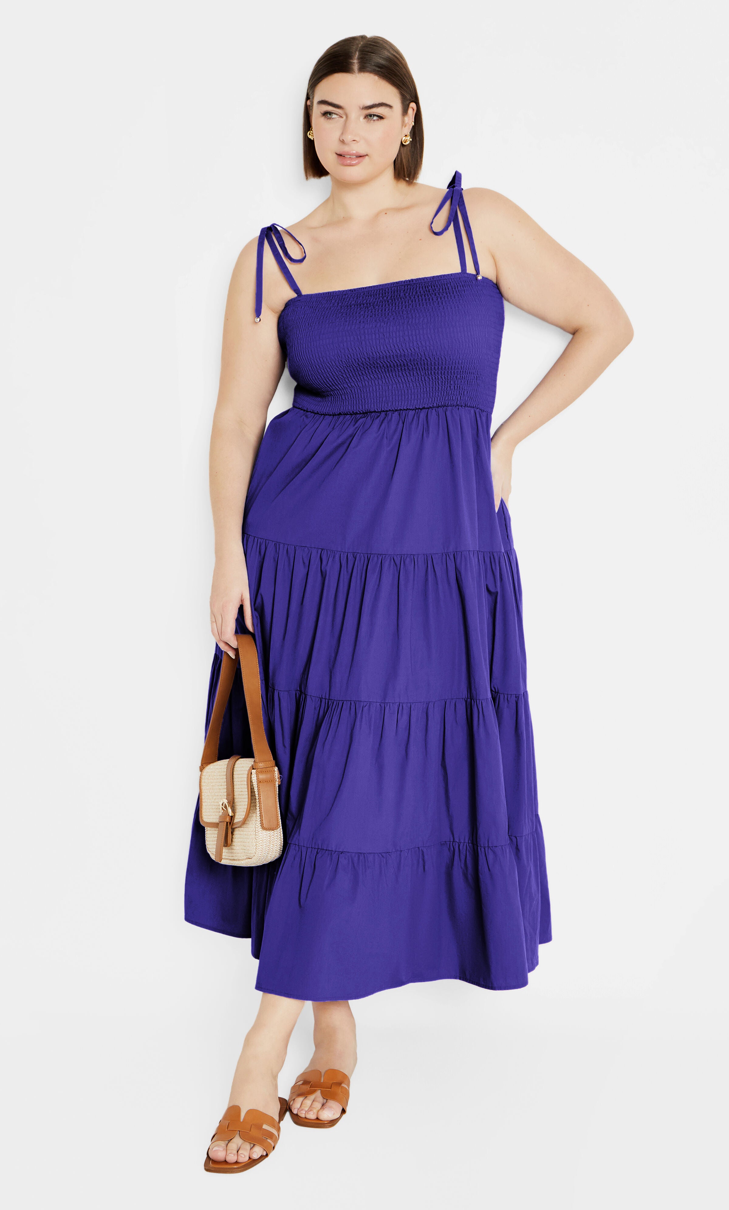 Marli Maxi Dress - lapis, BLUE, hi-res image number 0