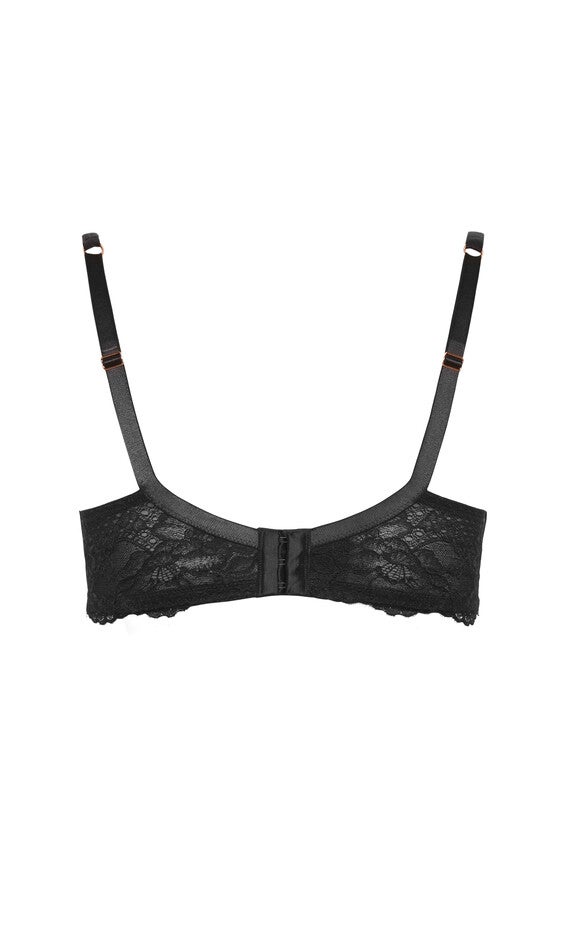 Mounia Push Up Bra - black, BLACK, alternate image number 4