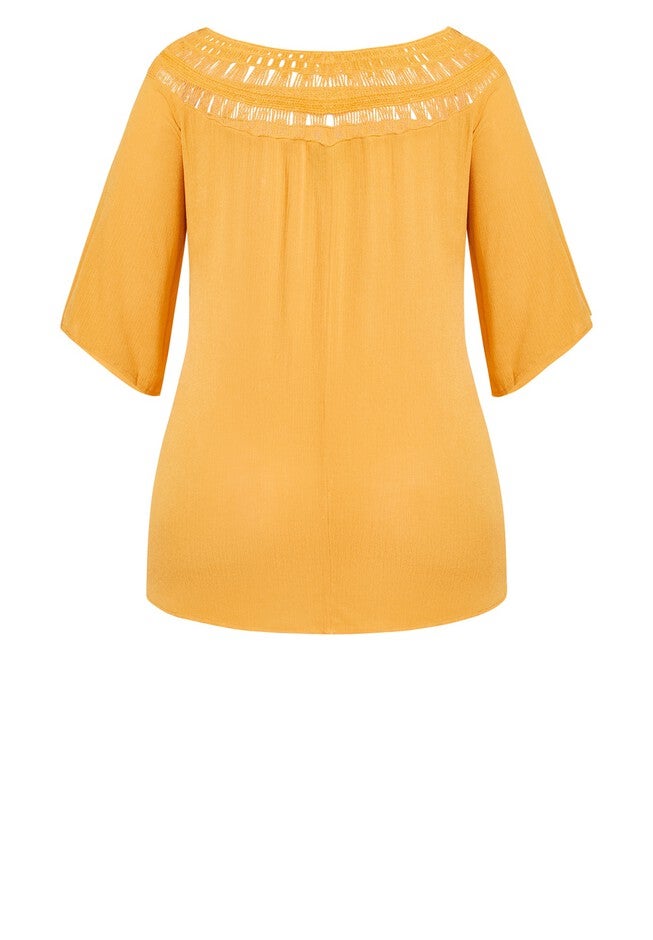 Tropical Daze Top - sunshine, YELLOW, alternate image number null