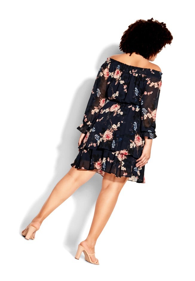 Odette Dress - navy, BLUE, alternate image number null