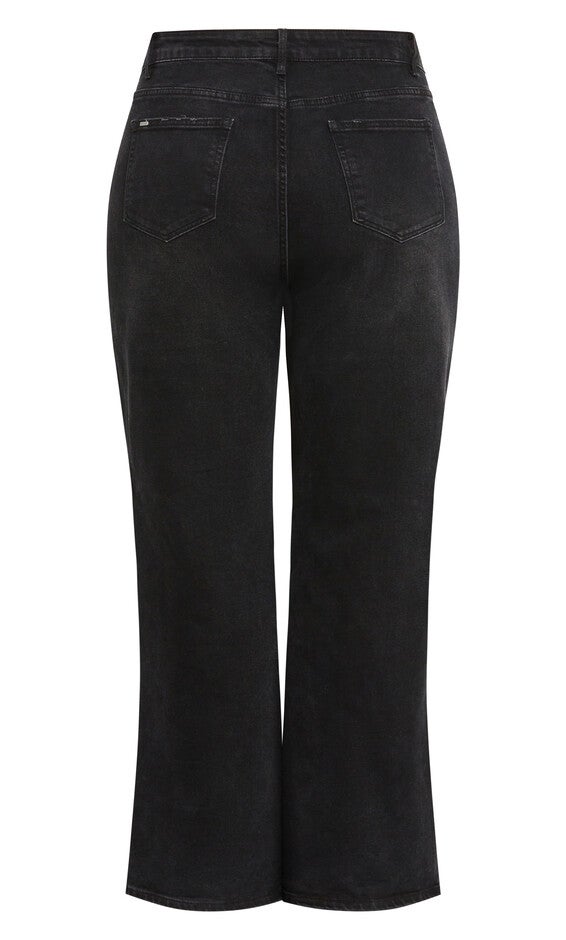 Harley Fletcher Jean - black wash, BLACK, alternate image number null