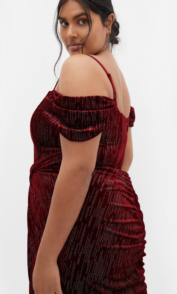 Jayla Dress - berry, RED, alternate image number null