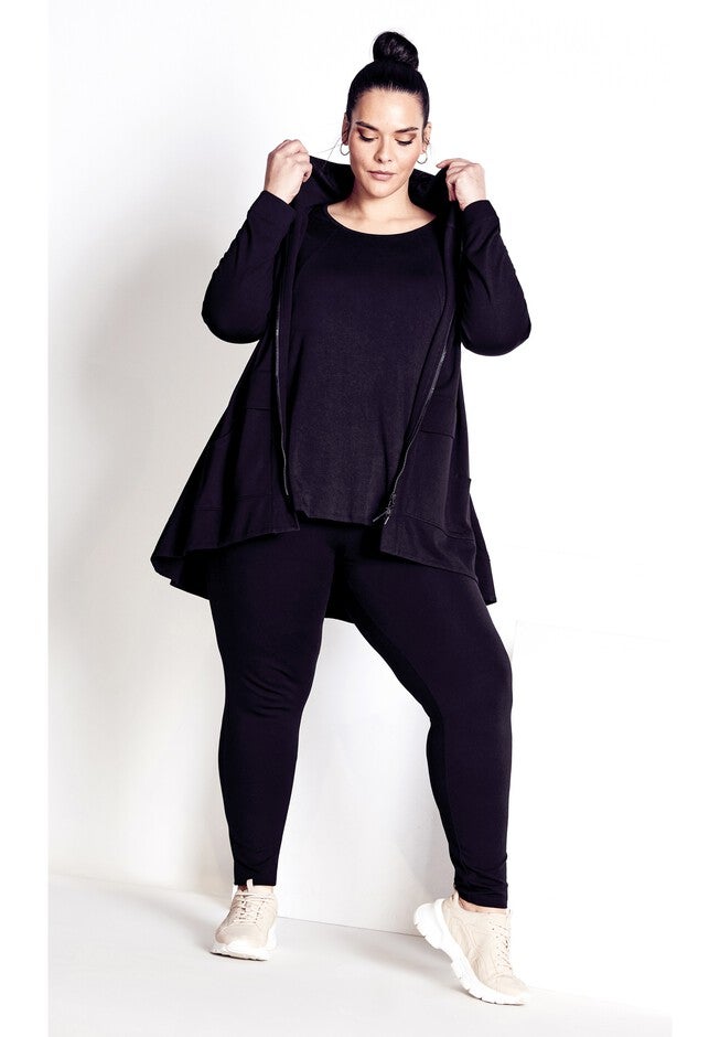 Timeout Bamboo Jacket - black, BLACK, hi-res image number 0