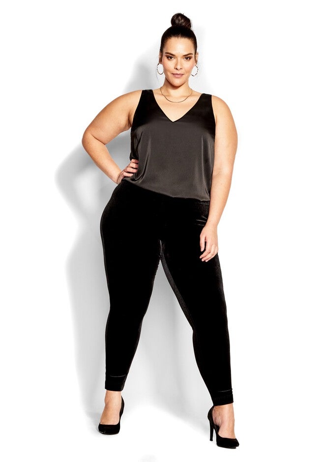 Isla Pant - black, BLACK, on-hover image number 1