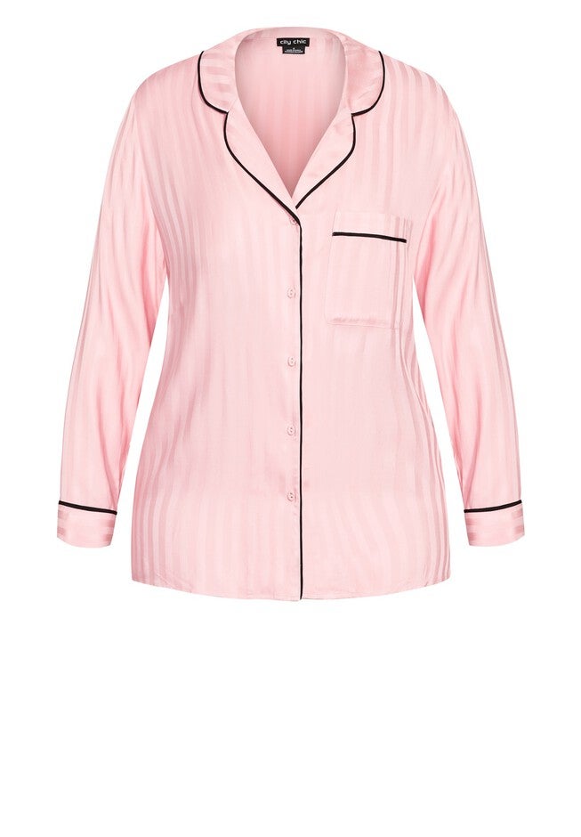 Mia Sleep Shirt - blush, PINK, alternate image number null