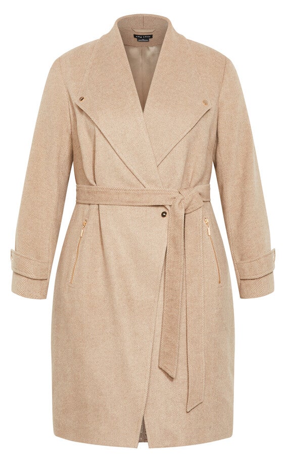 Isabella Coat - buff, BUFF, alternate image number null