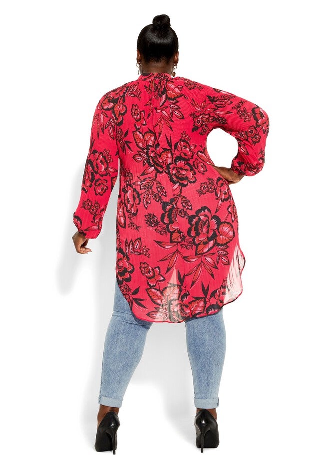Cherry Bloom Top - cherry, RED, alternate image number null