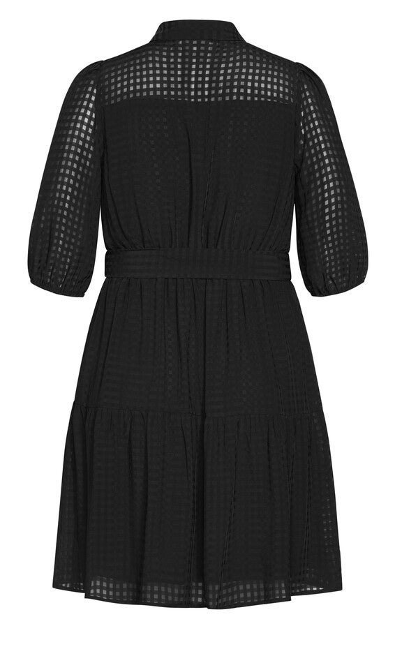 Kassidy Dress - black, BLACK, alternate image number null