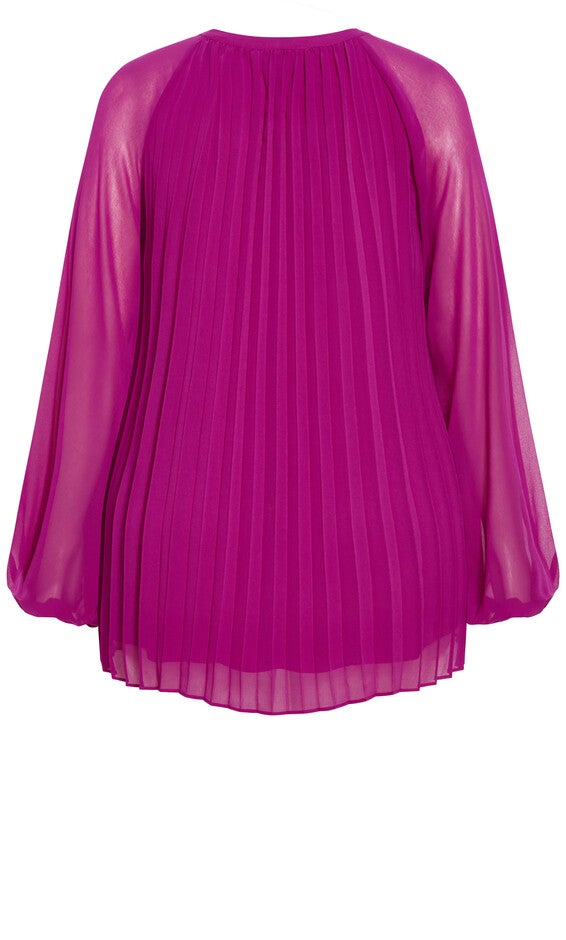 Crysta Top - magenta, PURPLE, alternate image number 5