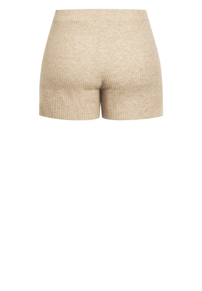 Luxe Knit Short - caramel, BROWN, alternate image number null