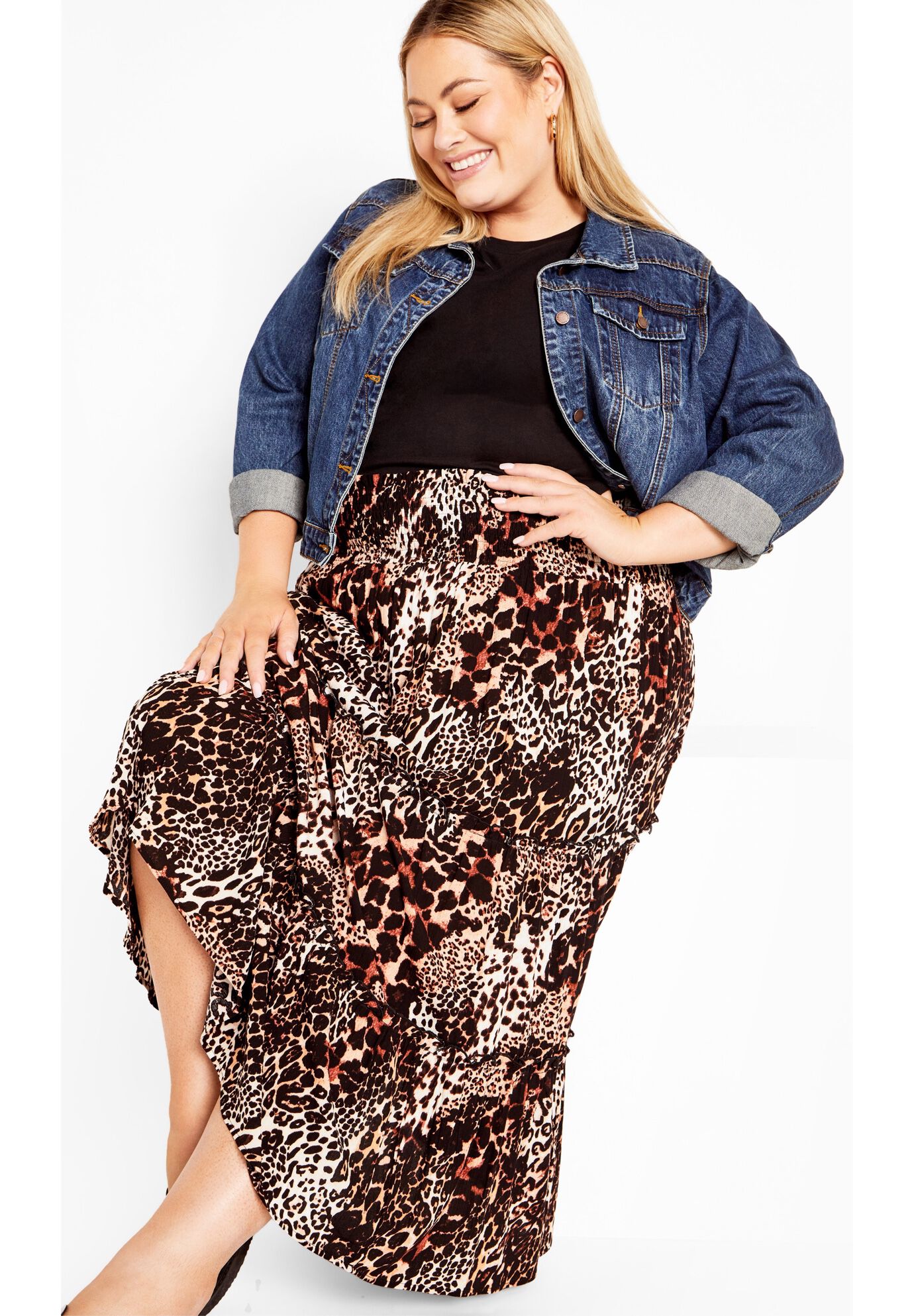 Avenue Women's Plus Size Zoey Skirt - Picture 7 of 36