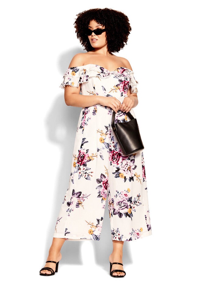 Summer Jumpsuit - ivory, WHITE, hi-res image number 0