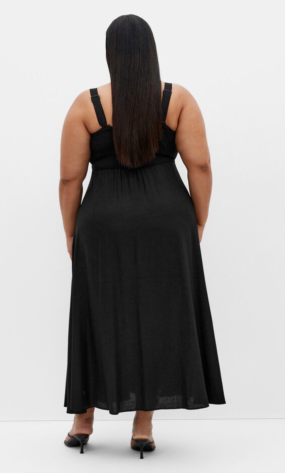 Collins Maxi Dress - black, BLACK, alternate image number null