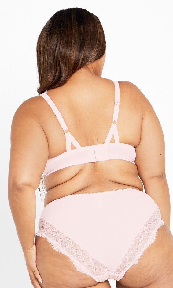 Isadora Demi Contour Bra - pink icing, PINK, alternate image number 4