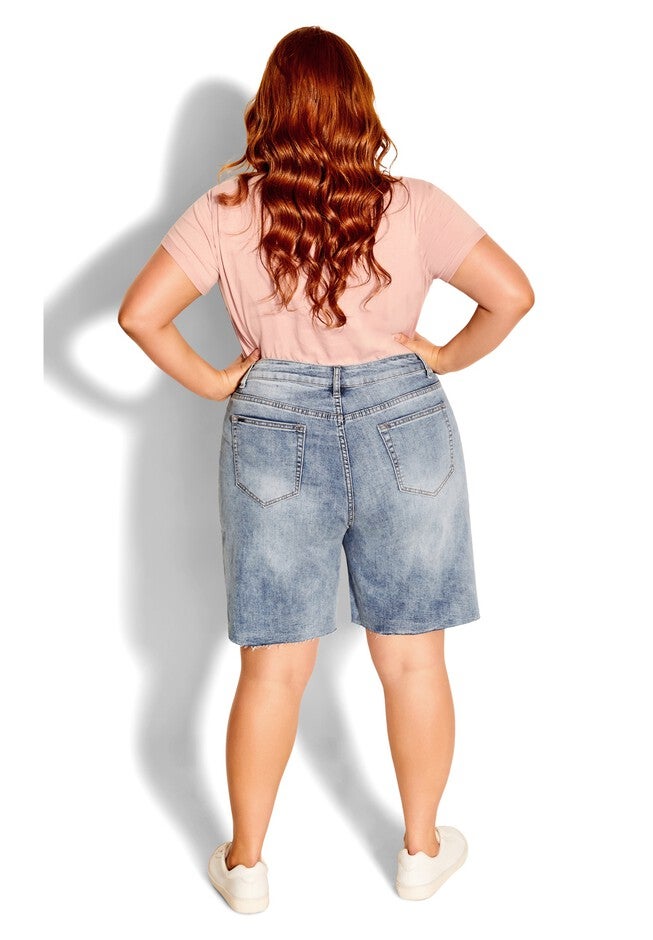 Rip It Short - denim, BLUE, alternate image number null