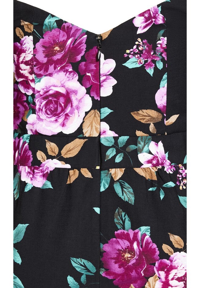 Olivia Dress - black, BLACK, alternate image number null