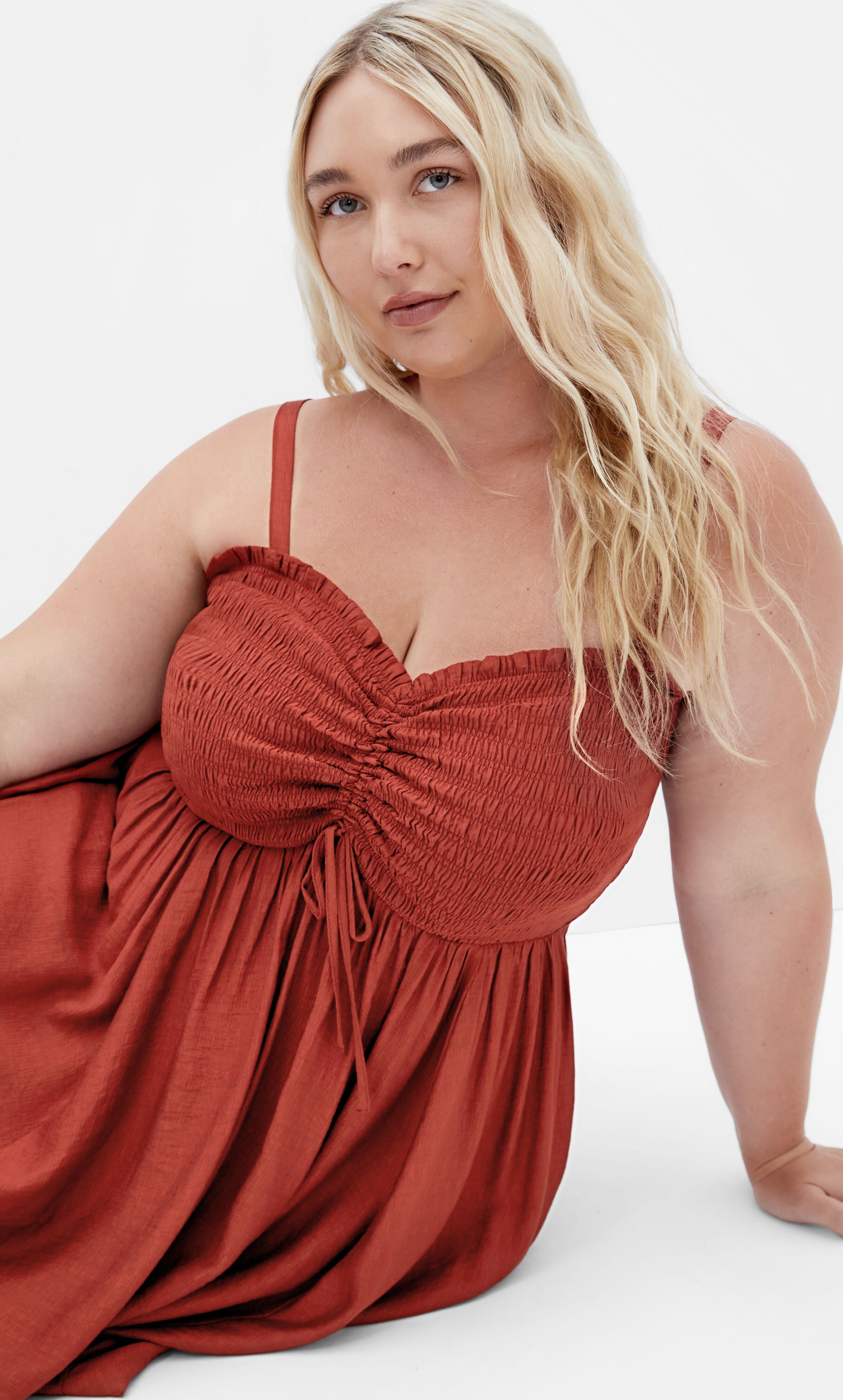 Maui Maxi Dress - ginger, ORANGE, alternate image number 2