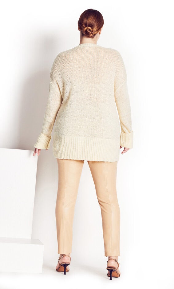 Scarlett Sweater - stone, BEIGE, alternate image number 4