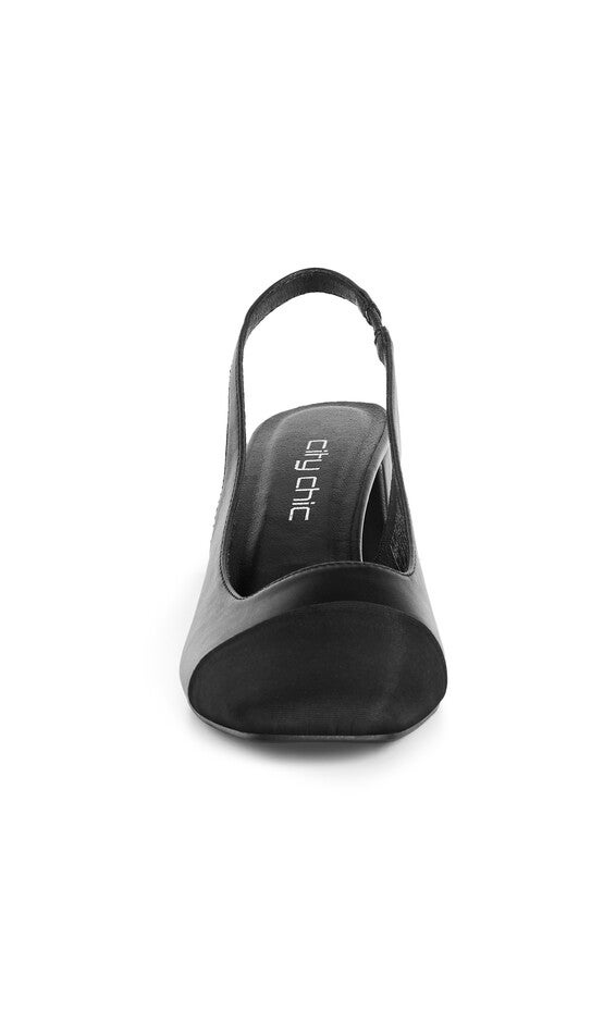 WIDE FIT Chelsea Slingback - black, BLACK, alternate image number null