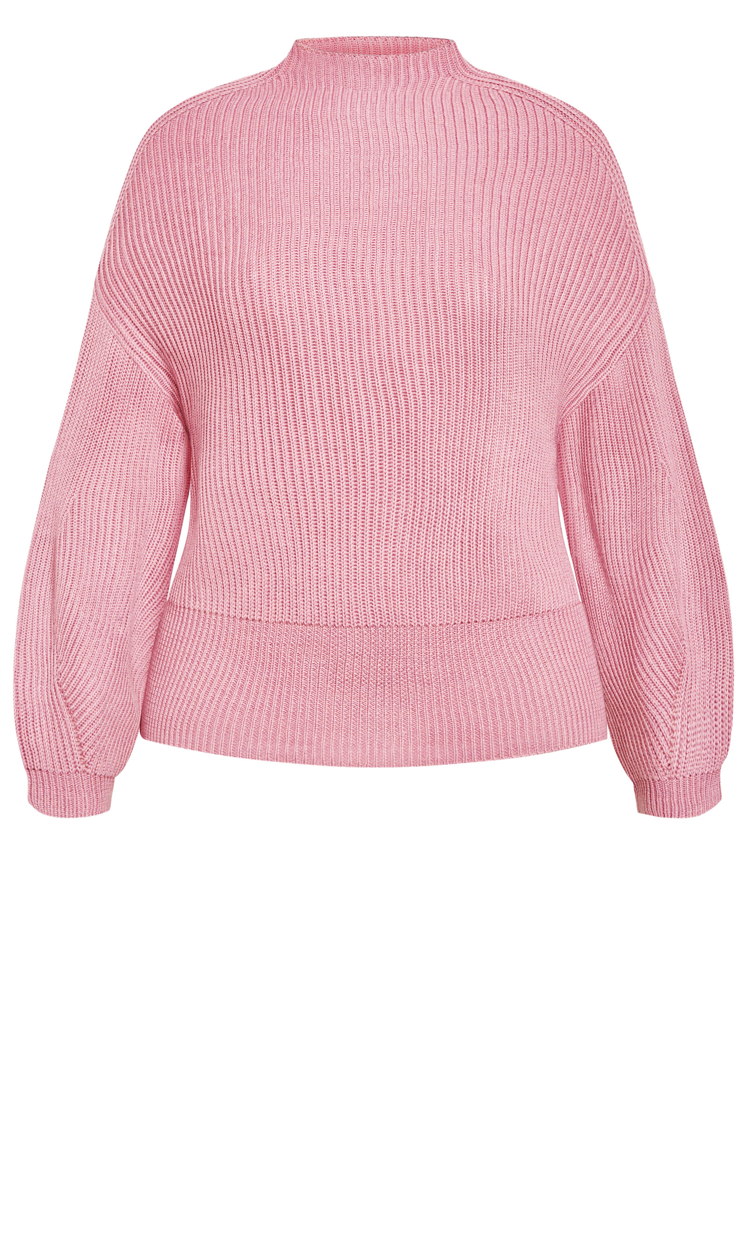 売れ筋商品|||シティーシック ニット&セーター アウター レディース Plus Size Angel Sweater Musk melange Angel Sleeve Sweater - musk | Avenue