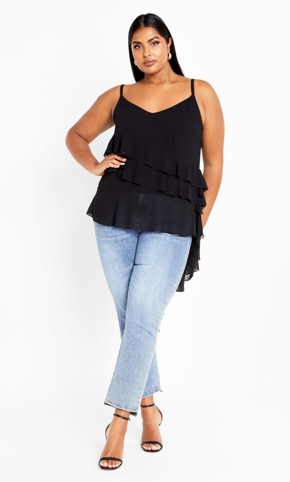 Lovers Lane Top - black, BLACK, hi-res image number 0