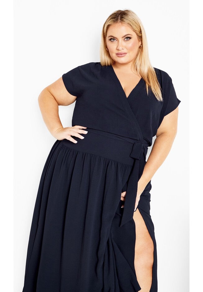 Havana Maxi Dress, NAVY, alternate image number 2