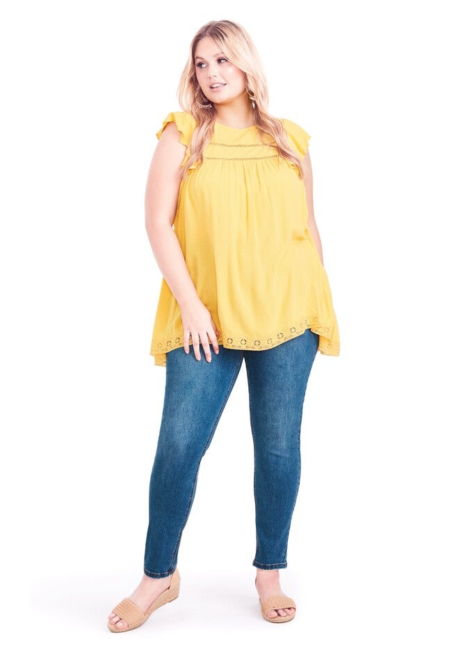 Chiara Skinny Jean, MID WASH, alternate image number null