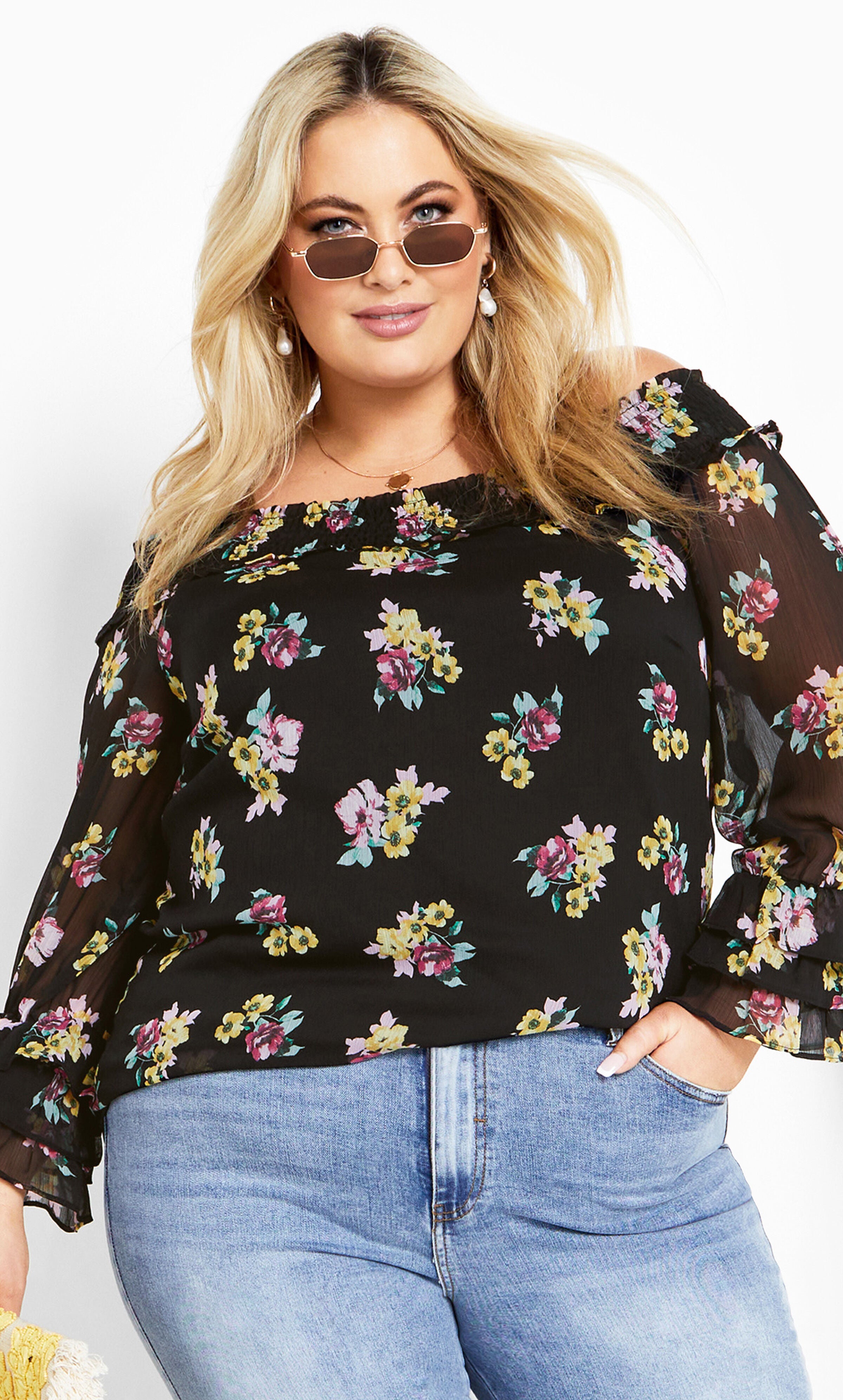 Anais Top - black, BLACK, hi-res image number 0